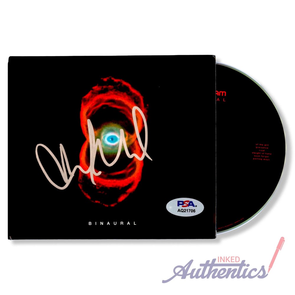 Mike McCready Signed Autographed CD "Binaural" Pearl Jam PSA/DNA Authenticated