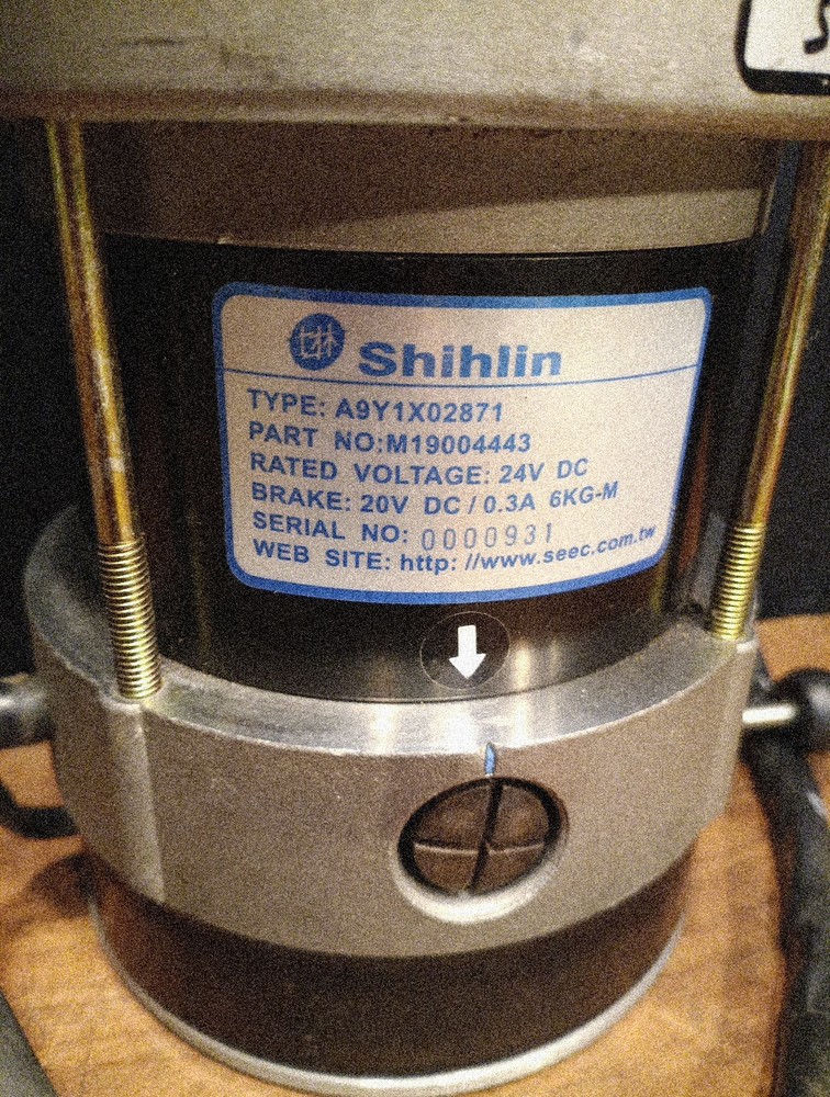 Hoveround Shihlin Motor M19004443- A9Y1X02871 - Left Side