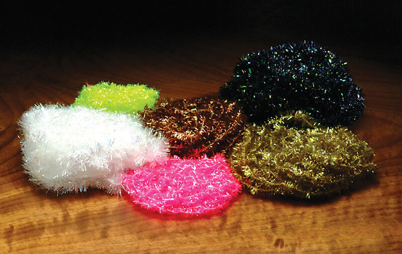 Hareline Medium Cactus Chenille Fly Tying Flashy Material 17 Different Colors