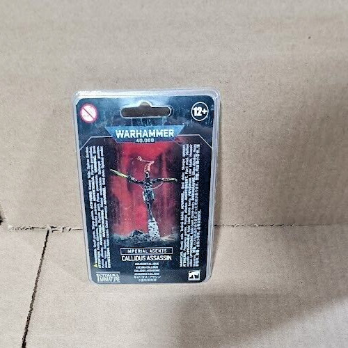 ⚔️WARHAMMER 40K - CALLIDUS ASSASSIN - NIB ⚔️