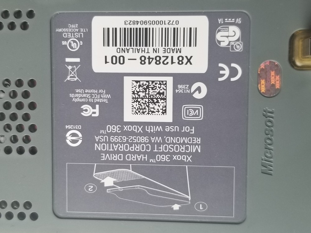 Microsoft Xbox 360 External Hard Drive 20GB OEM