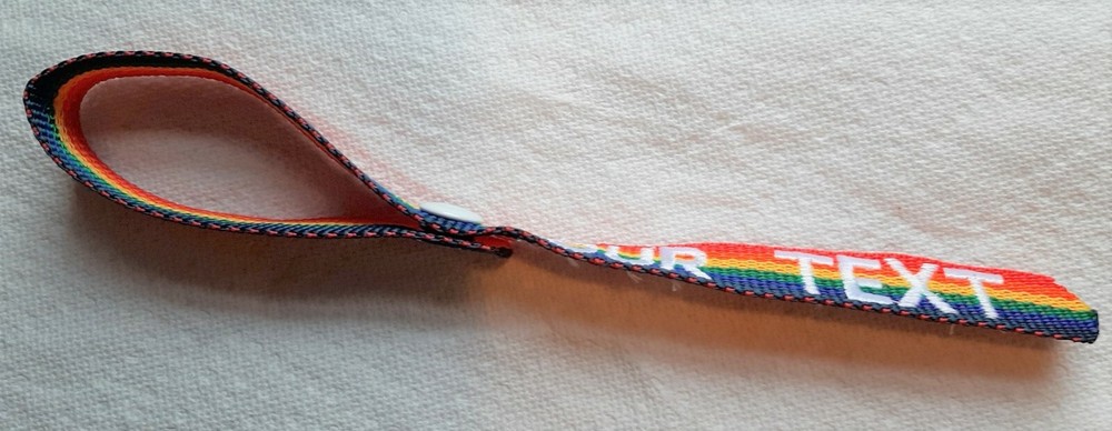 Custom embroidered Luggage Tag