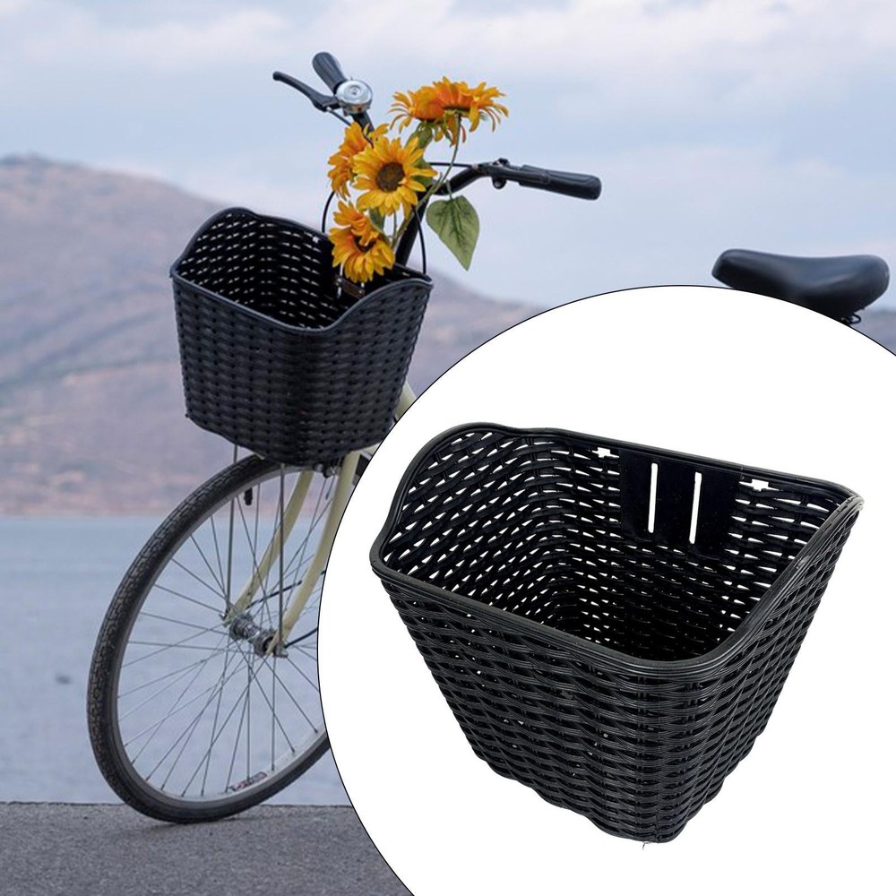 Electric Bicycle Basket Bicycle Front Basket Practical Accessory Front Handlebar