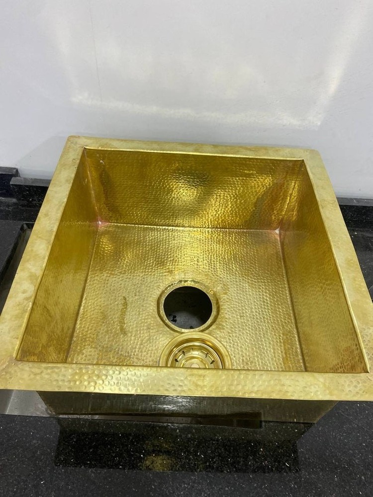 Undermount Brass Sink - Solid Brass for Kitchen, Bar, Island Sink , Kitchen Sink