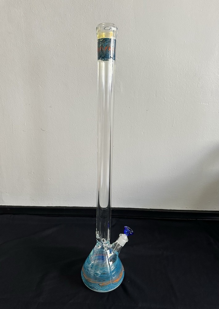 33” Hookah Water Pipe Beaker 9mm Glass