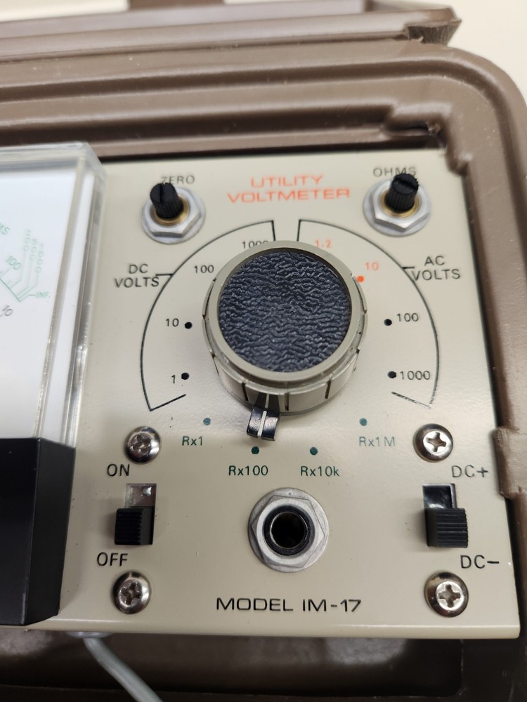 HEATHKIT UTILITY SOLID STATE VOLTMETER MODEL IM-17