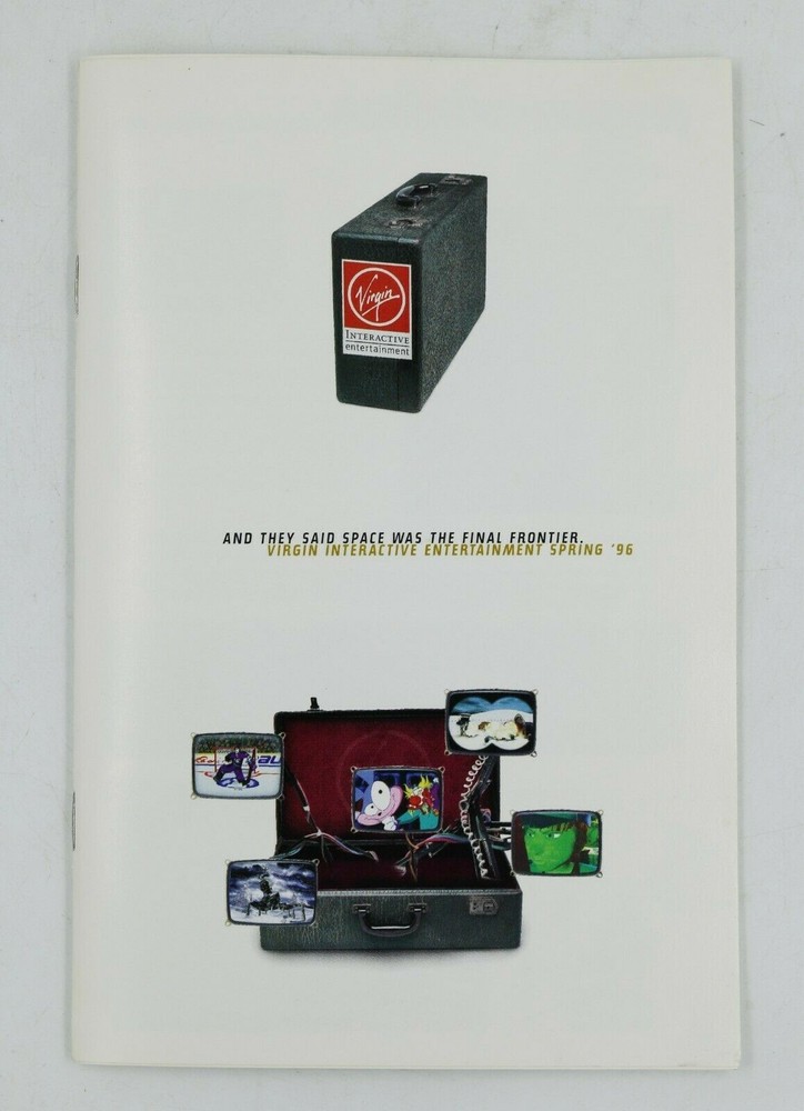 Vintage Spring 1996 Virgin Games Catalog -Command & Conquer