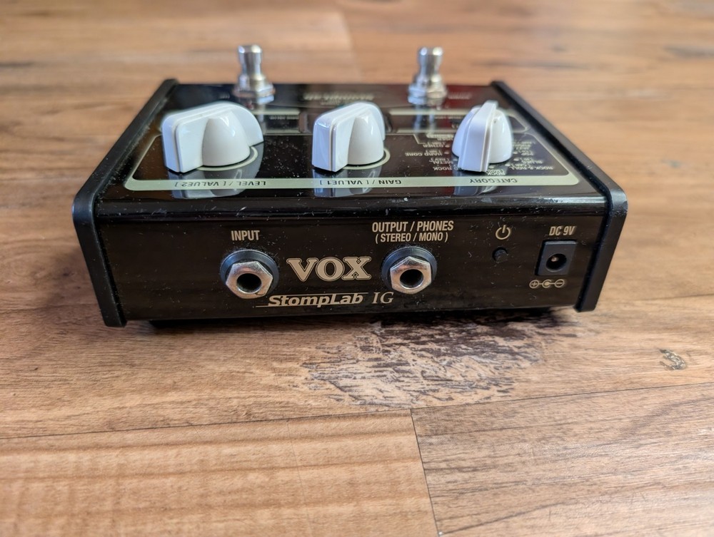 VOX SL1G StompLab Guitar Multi-Effects Pedal NO Issues