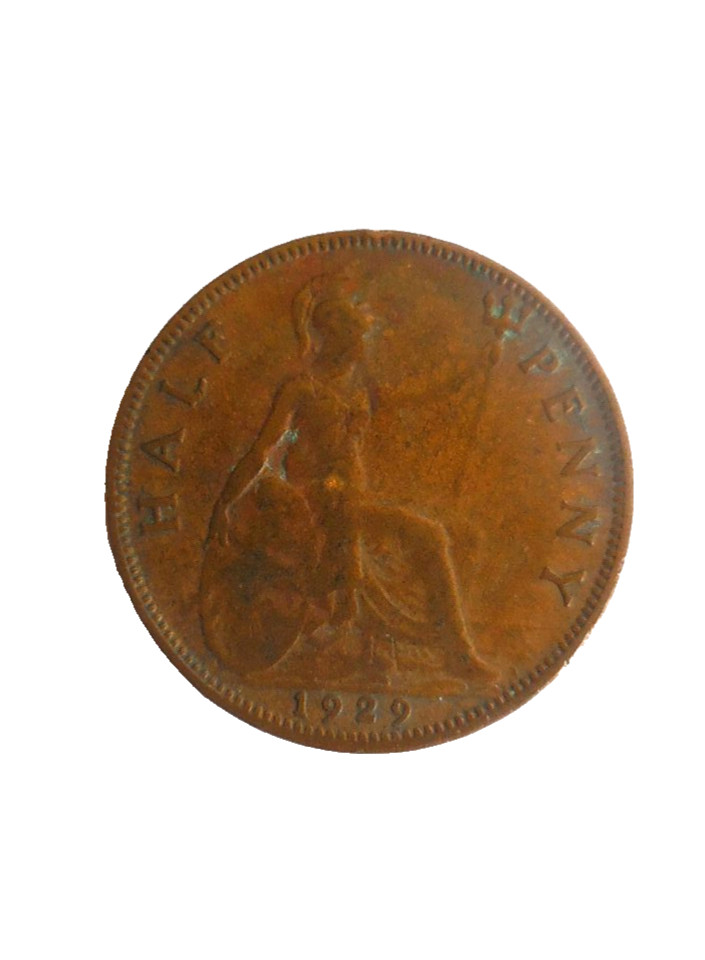 1929 British Half Penny