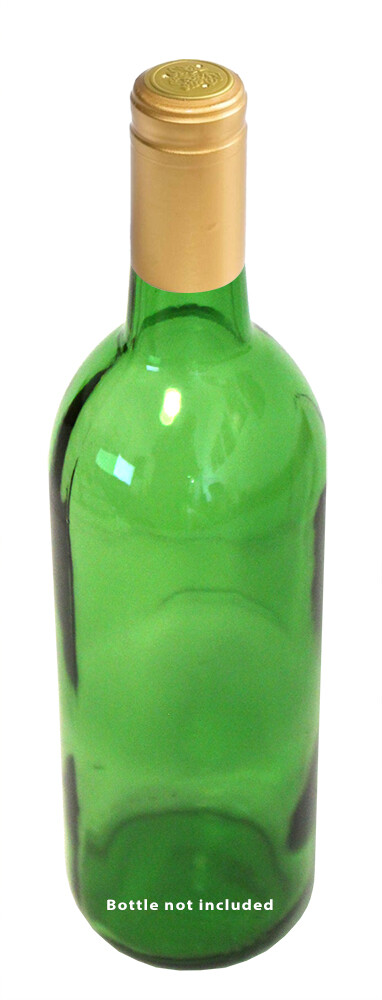 Gold PVC Shrink Capsules-30 Count