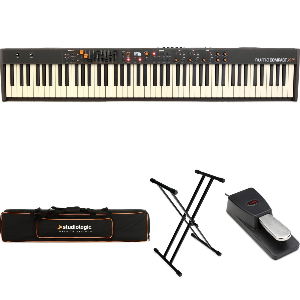 Studiologic Numa Compact X SE 88-key Stage Piano Stage Bundle
