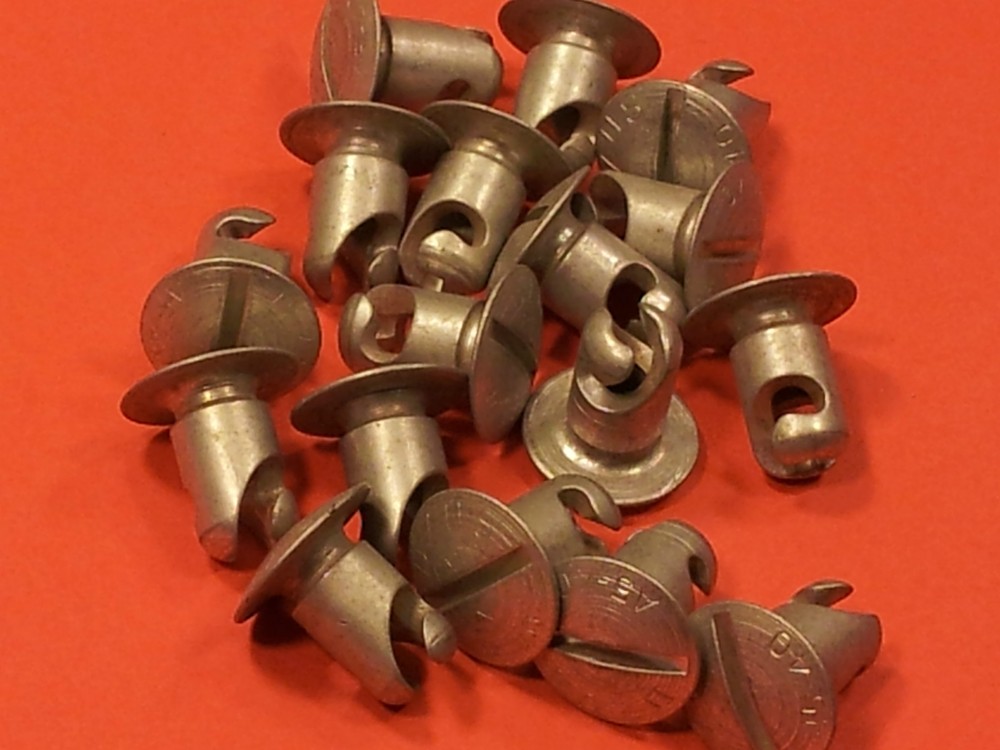 10) Dzus Fastener MANY SIZES AVAILABLE A head Dome Button Stud Genuine DZUS -