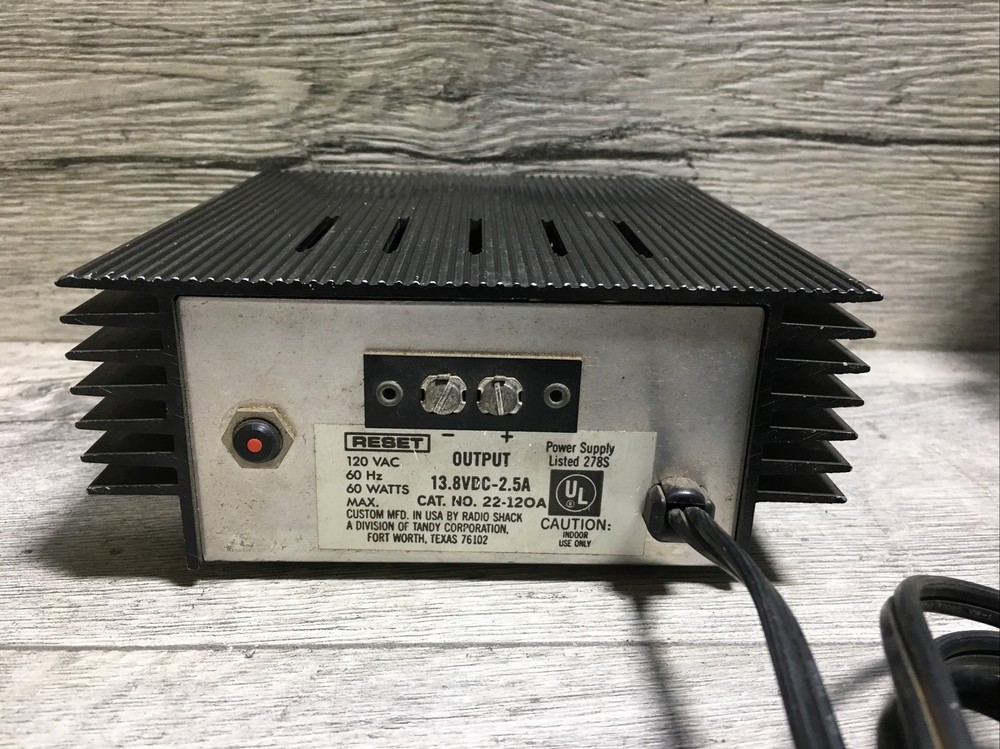 Micronta Regulated 12 volt Power Supply No. 22-120A Convert #12