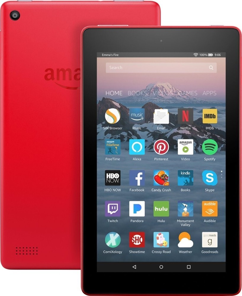 Amazon Fire 7 7th Gen 16GB  Punch Red