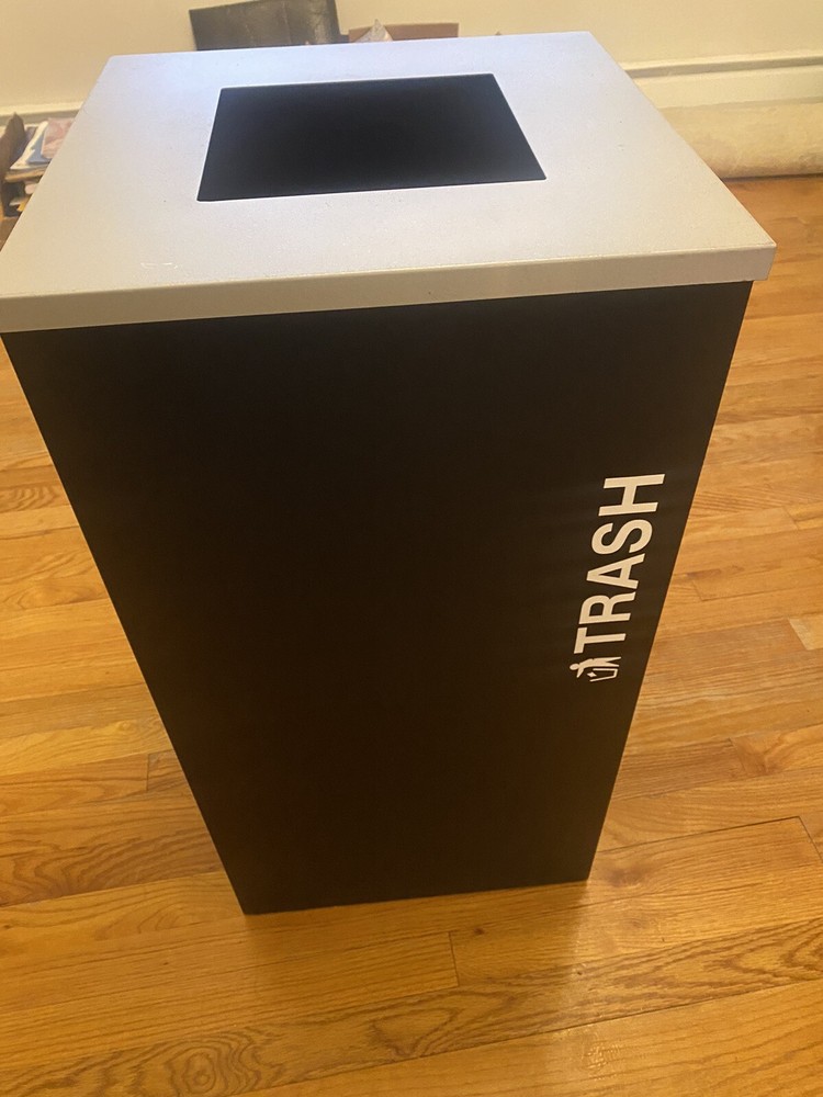BrightStream 3-Stream Trash and Recycling Receptacles