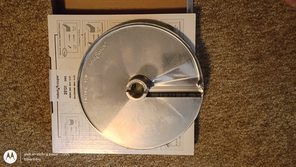 Robot Coupe Dicing Kit Slicing Disc & Dice Grid Replacement 28113W