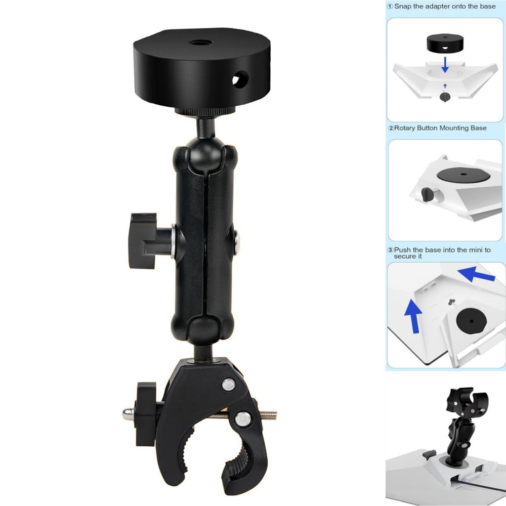 Compact Adjustable Clamp Mount for Starlink For Mini on For RV Ladder Systems