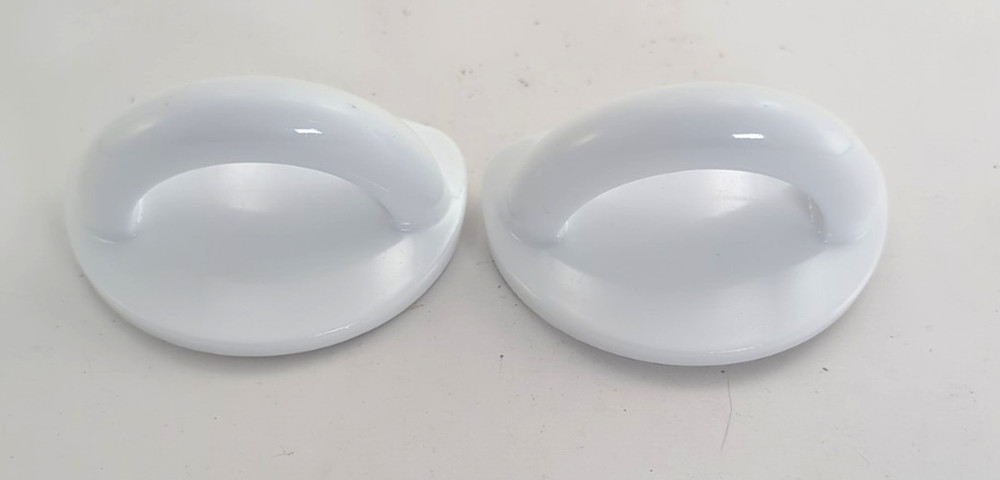 Rival 5025 Crock Pot Slow Cooker Replacement Handles Pair White