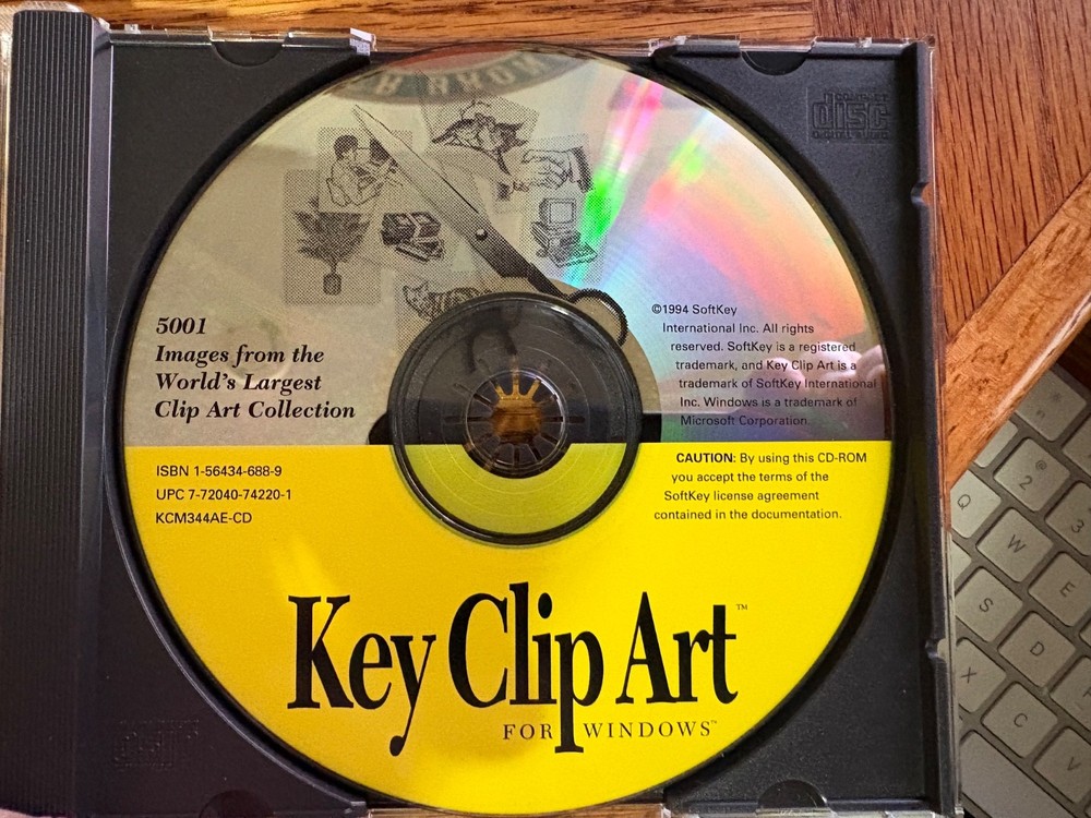 Key Clip Art for Windows 5,001 images CD Software