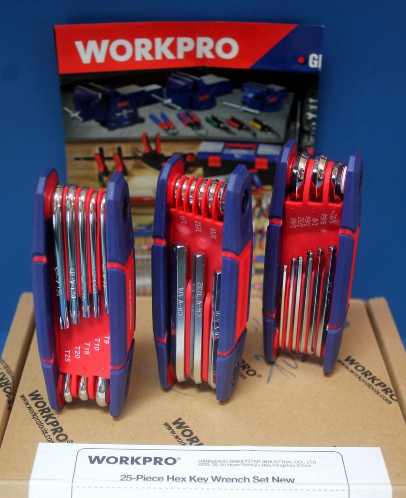WORKPRO 25-Piece Hex Key Wrench Set IOP