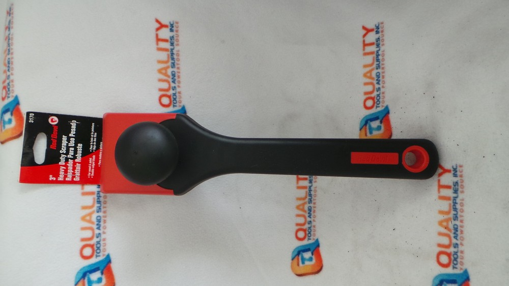 New Red Devil 3170 3" Four-Edge Heavy Duty Scraper