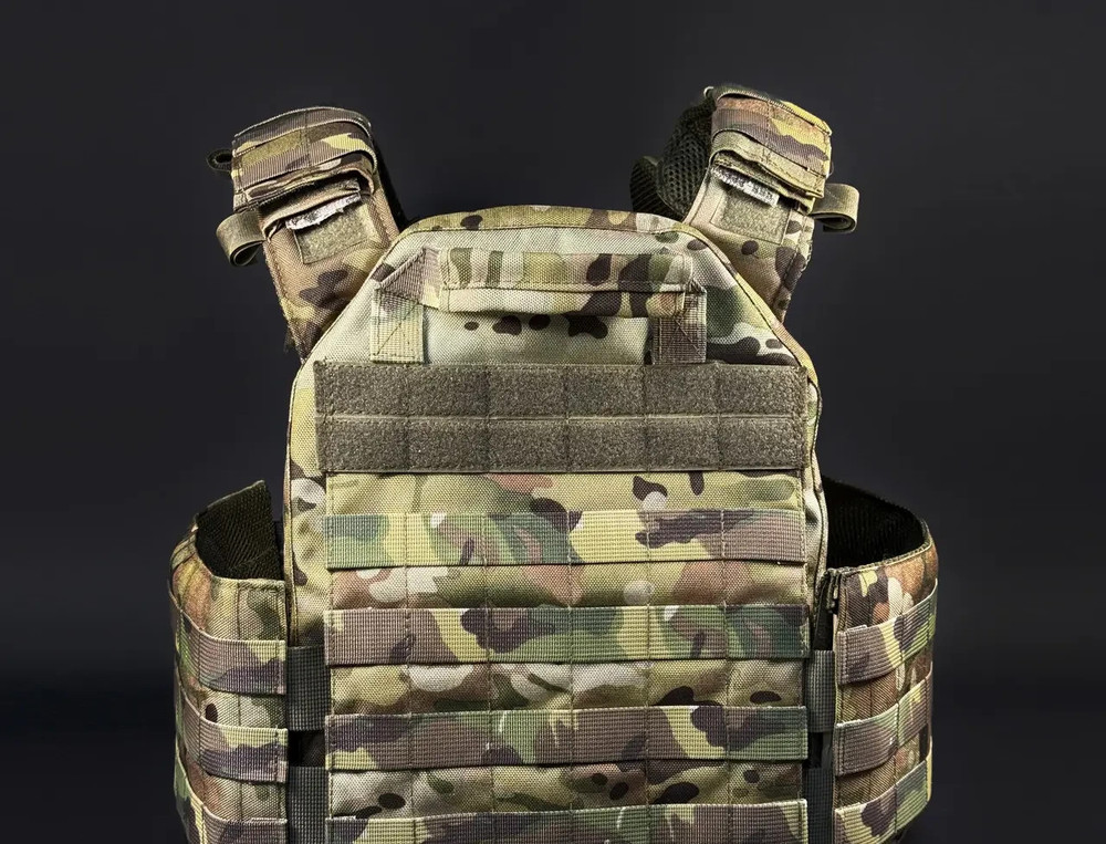 Plate carrier with quick release system multicam💛💙