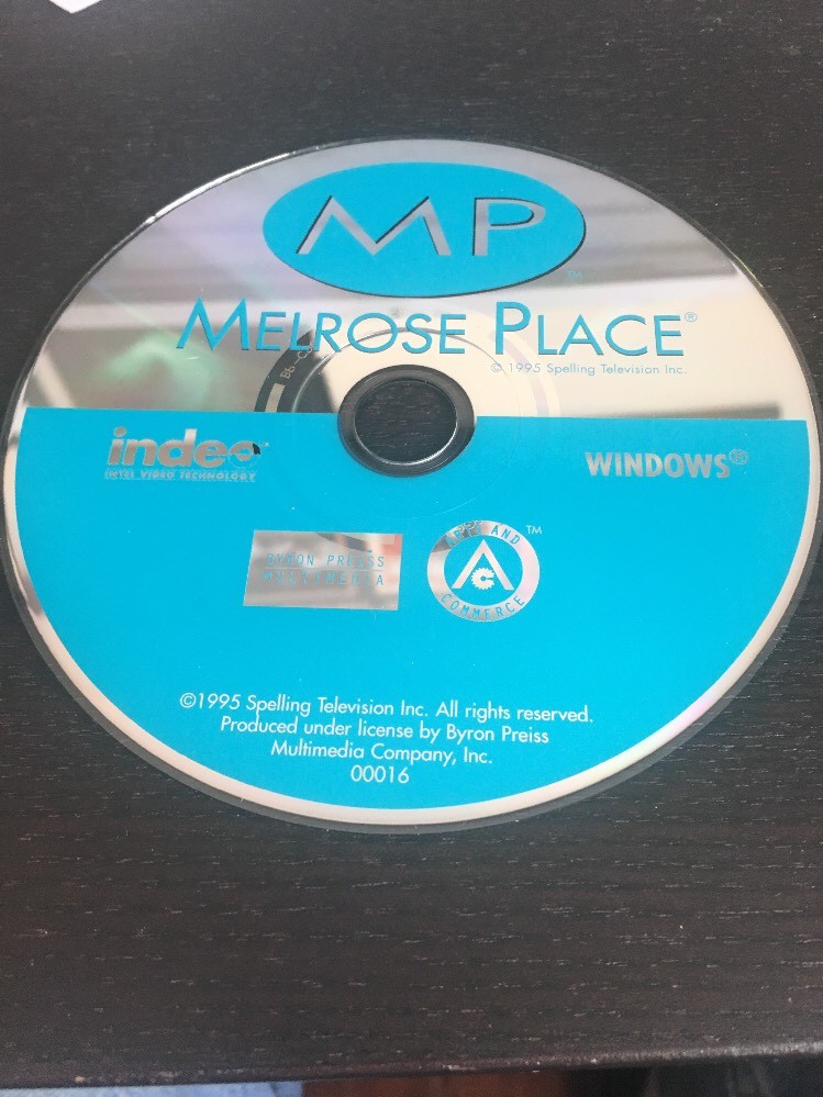 Melrose Place - CD-ROM 1995 - UPC 793763000164