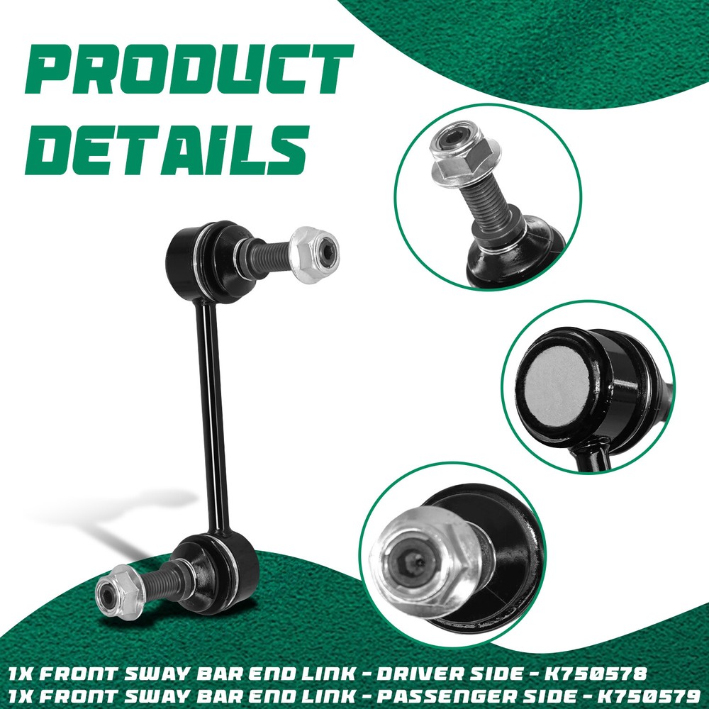 Front Upper Lower Control Arms Kit for 2011-2015 Dodge Durango Grand Cherokee