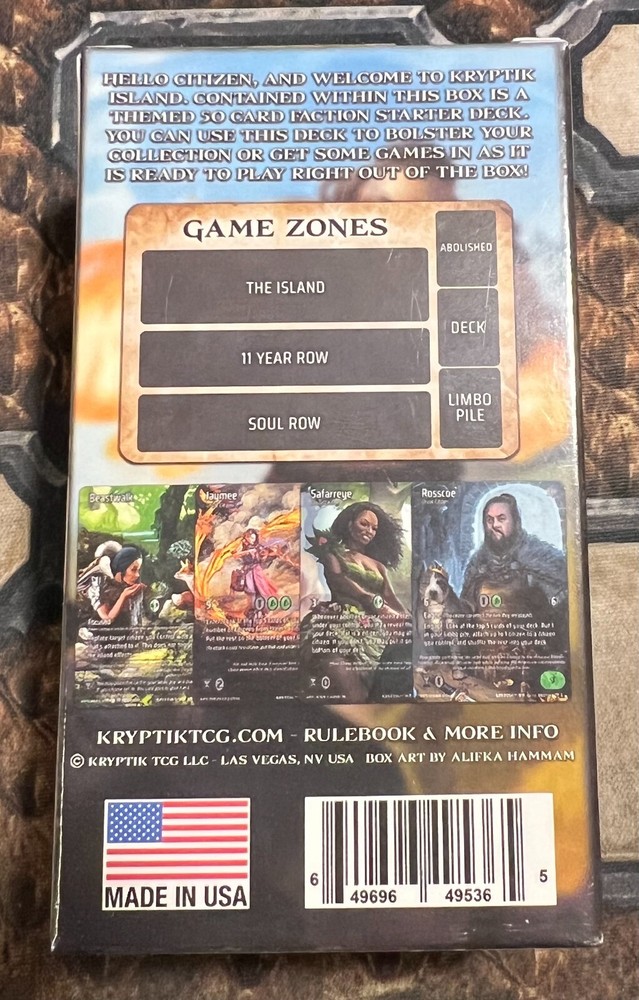 Kryptik Wicked Prophecy Druac Starter Deck 2023 F3