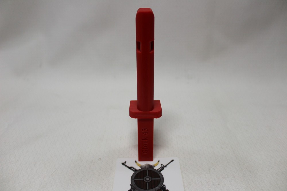 Glock 43 Vise Block Tool - 3D Printed (Read Description)