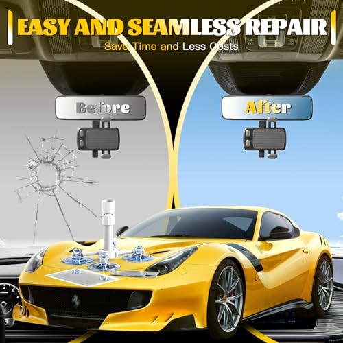 Yellow Crack Repair Kit for Chips & Chips