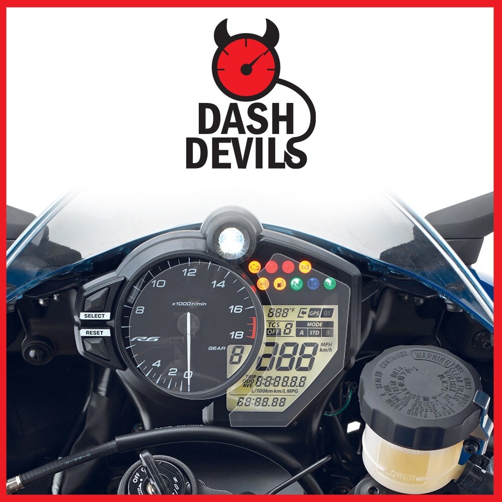 Dash Devils Dashboard Protector:YAMAHA R6 17-24 / R1 09-14