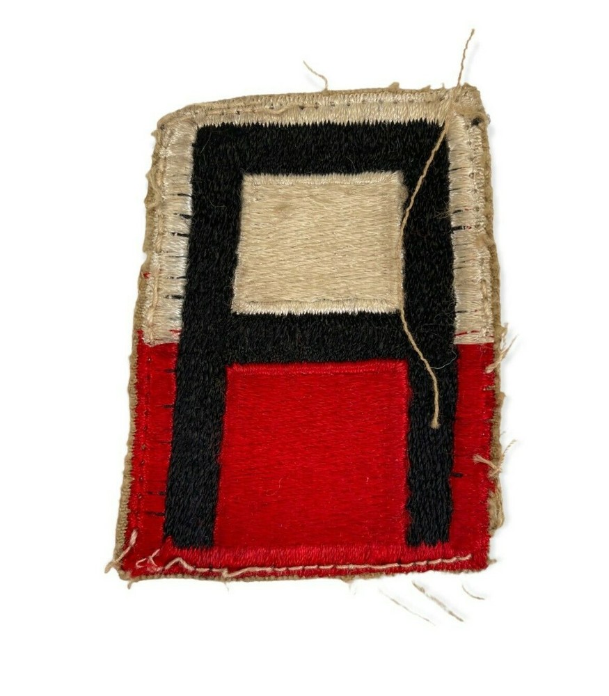 WW2 Era US First Army Cut Edge Embroidered Patch