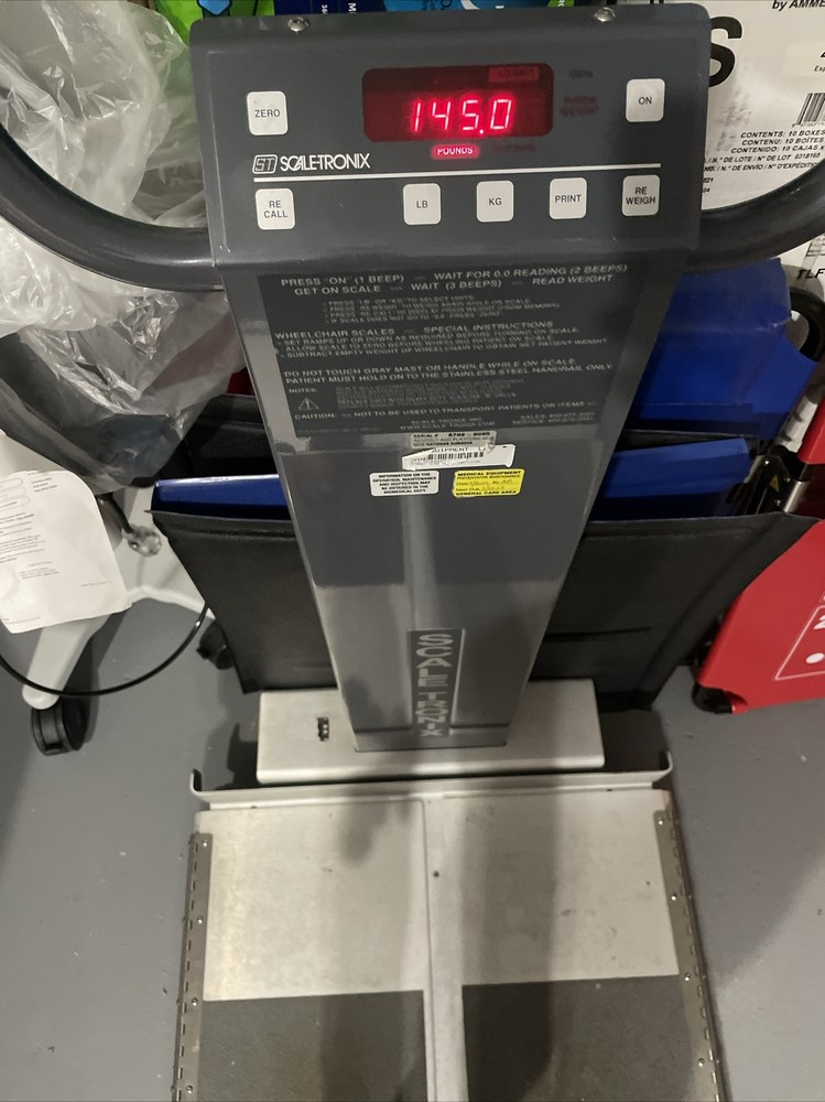 SCALE-TRONIX 6702 DIGITAL OVERSIZE WHEELCHAIR