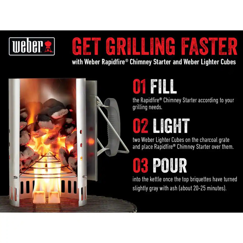 Rapidfire Chimney Charcoal Starter