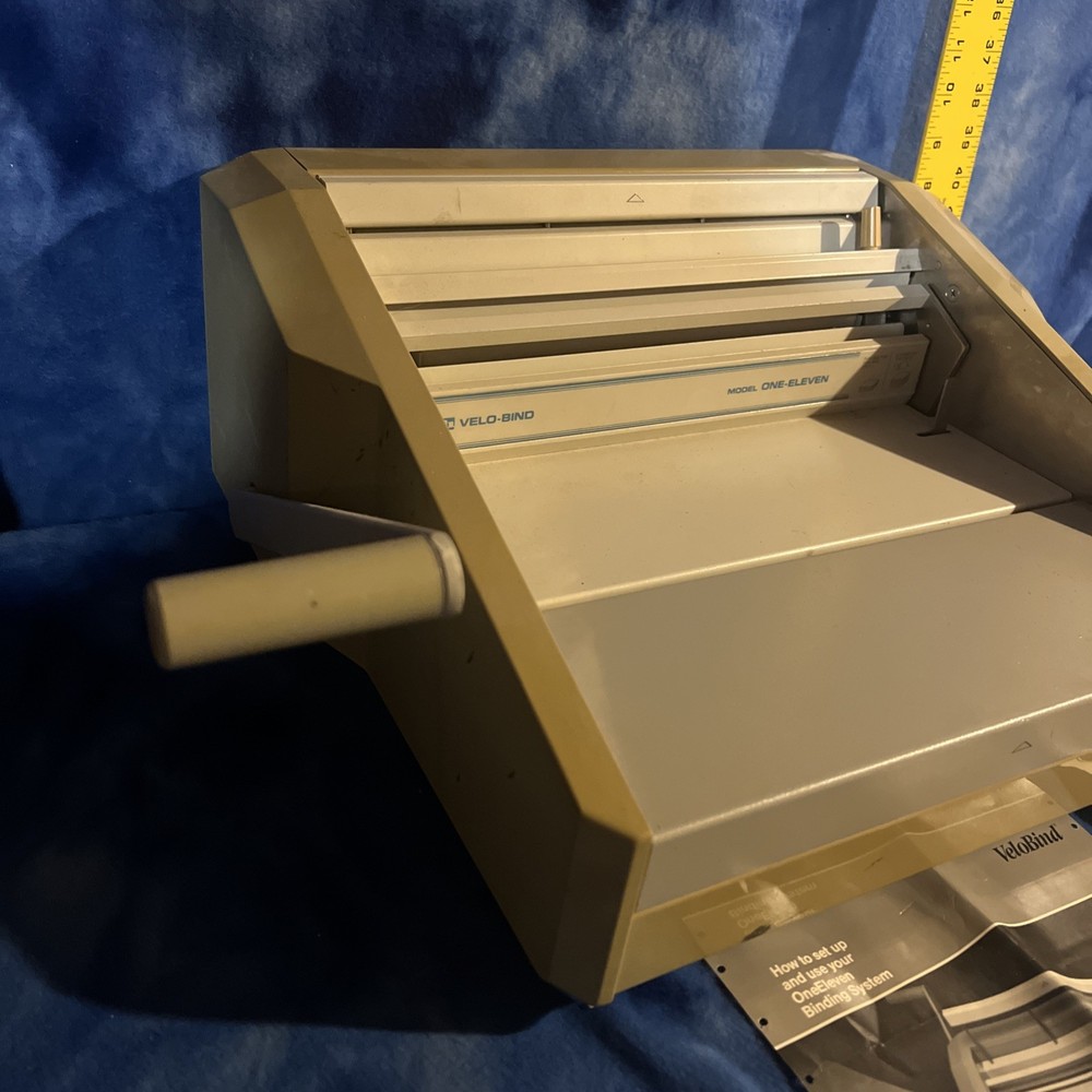 Velobind model 111 (one eleven) binder