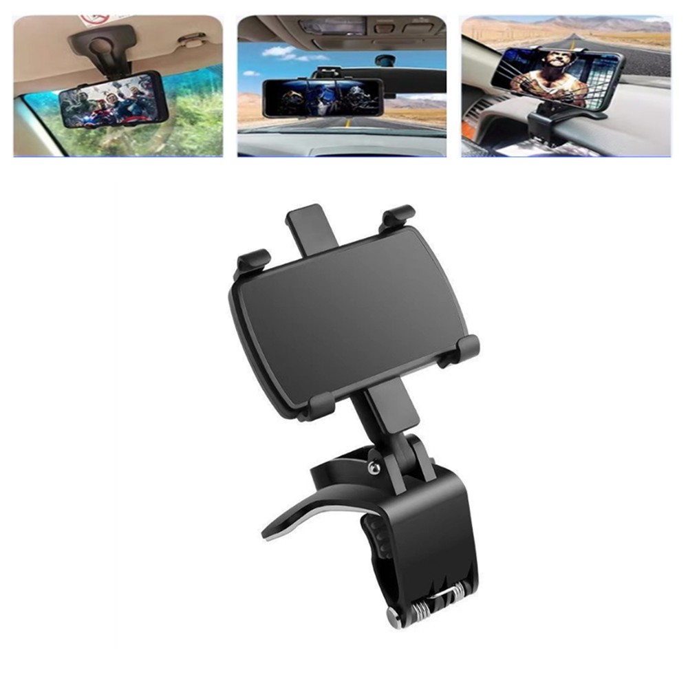 Multifunctional Car Dashboard Mobile Phone Holder 360° Rotatable Phone Holder