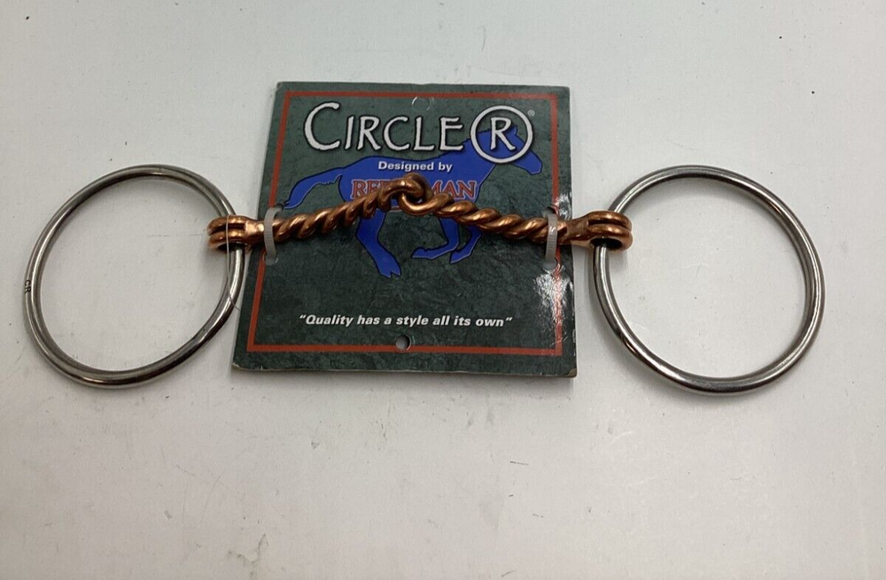 Reinsman CR115 Circle R All Around Light Ring Snaffle Bit
