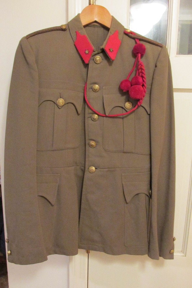 Early ww2 Hungarian artillery mans tunic Axis powers