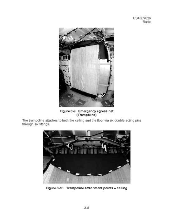 NASA SPACE SHUTTLE EMERGENCY CREW ESCAPE SYSTEMS INSTRUCTION MANUAL BOOK