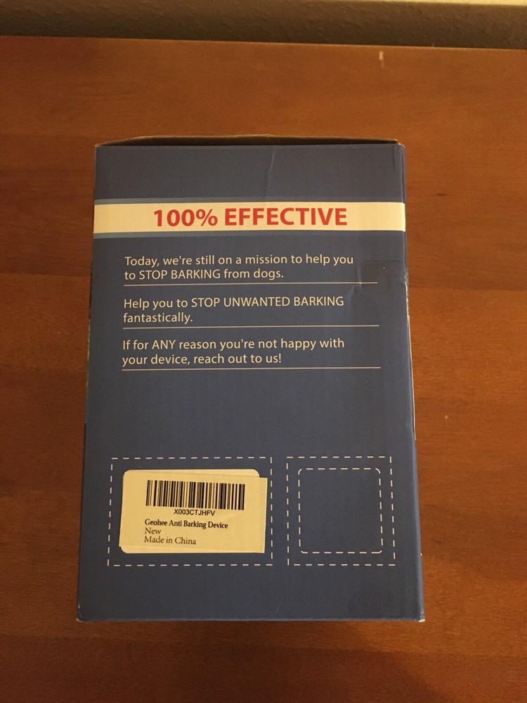 Ultrasonic Bark Control Device Durable Waterproof