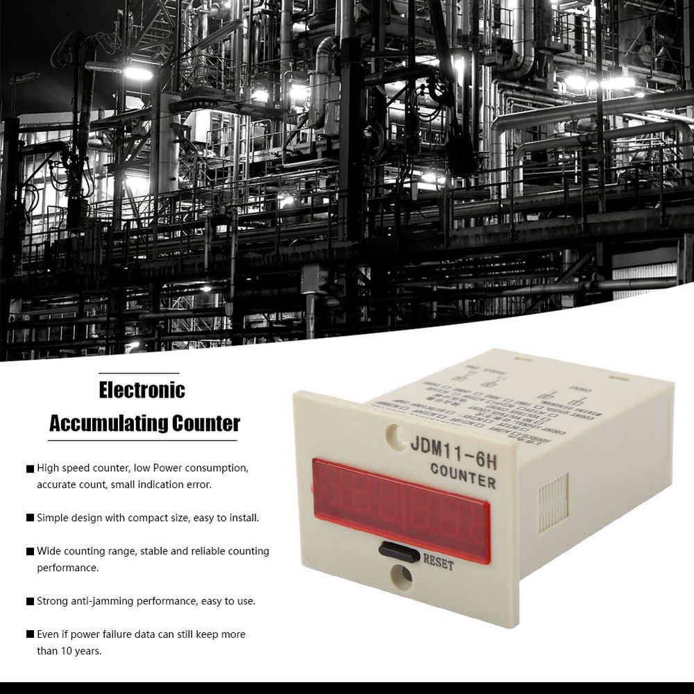 6 Digit Display Electronic Counter For Industrial Use Recommended