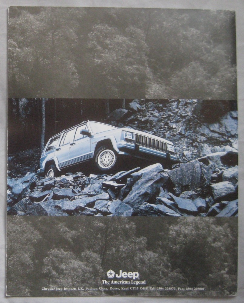 Jeep Cherokee range Large Brochure