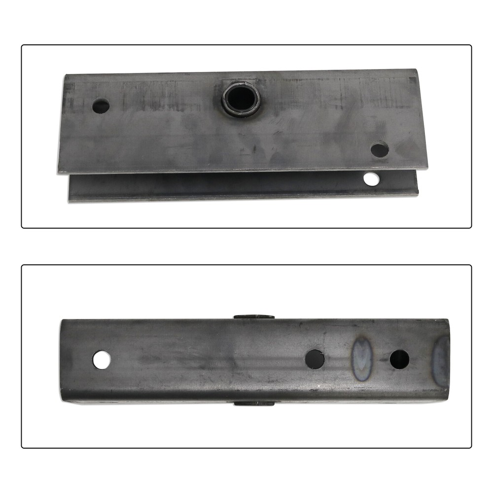 Pair Trailer Suspension Rebuilt Kit Slipper Spring 12" Equalizer Bushings Bolts