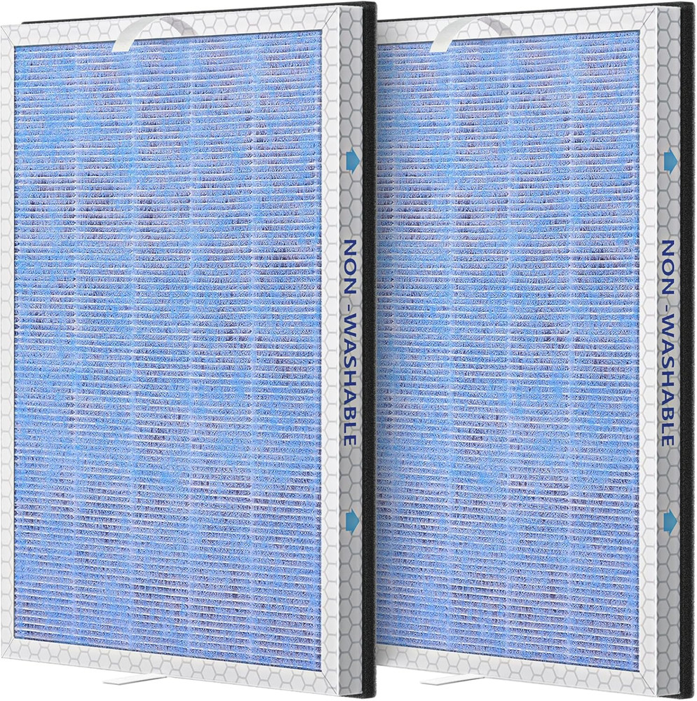 2 PACK MSA3/MSA3S True HEPA Replacement Filter Compatible with Membrane