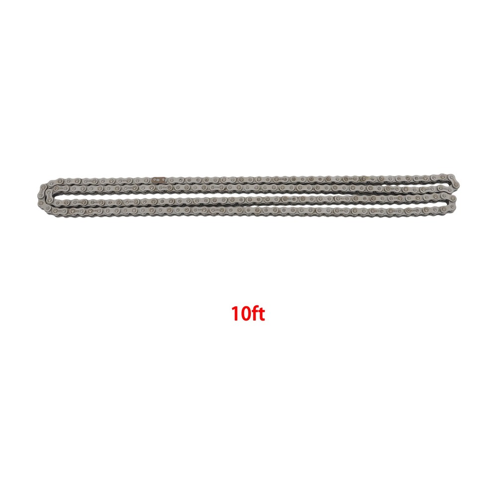 #50-2 Duplex Roller Chain 10 Feet with 2 Connecting Link