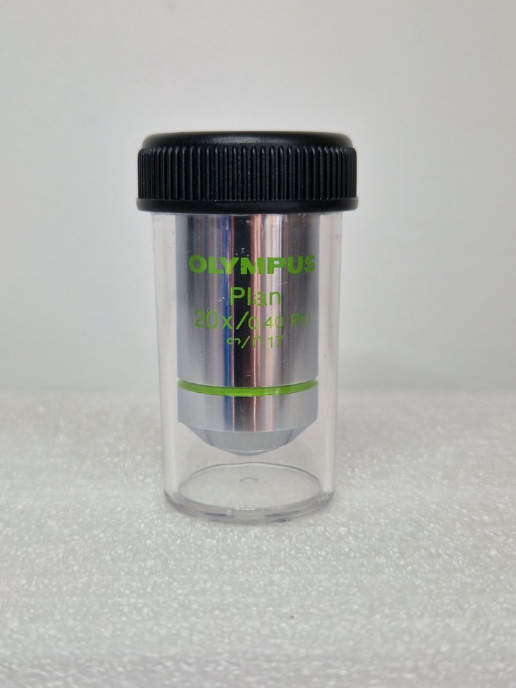 Olympus Microscope Objective Plan 20x/0.40 PH1 ∞/0.17