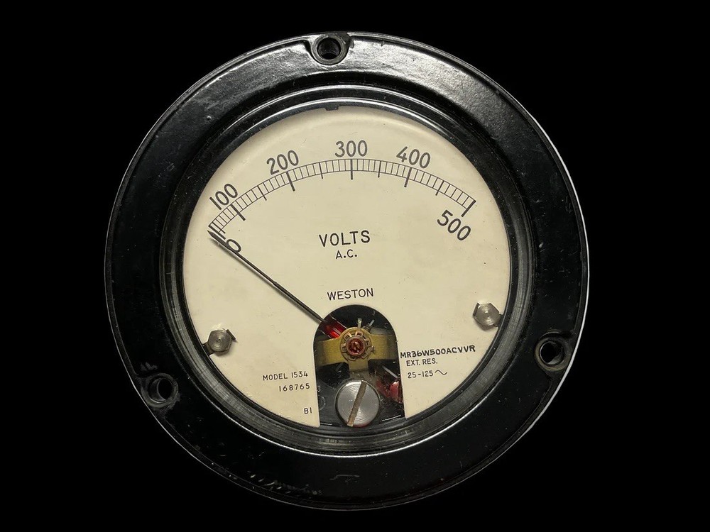 Weston AC Voltmeter