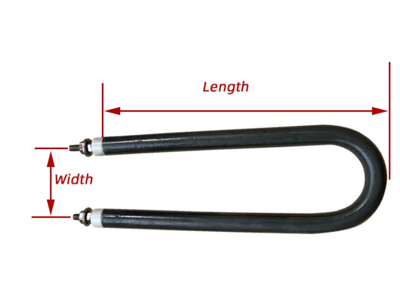220V 240W U Type Air Heater Pipe SUS304 Electric Heating Element Air Heater Pipe