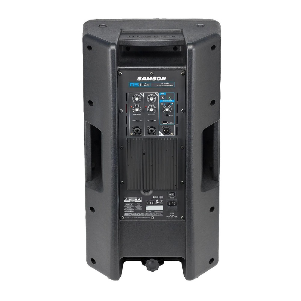 Samson RS112A 12" 2-Way Active Loudspeaker with Bluetooth
